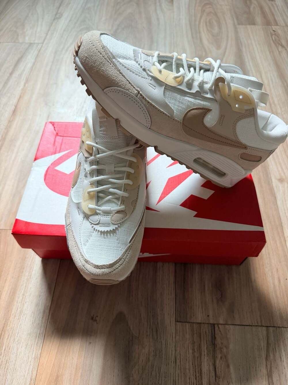 Nike Air Max 90 Futura Sail Sand Drift Size 8.5 W / 7 M